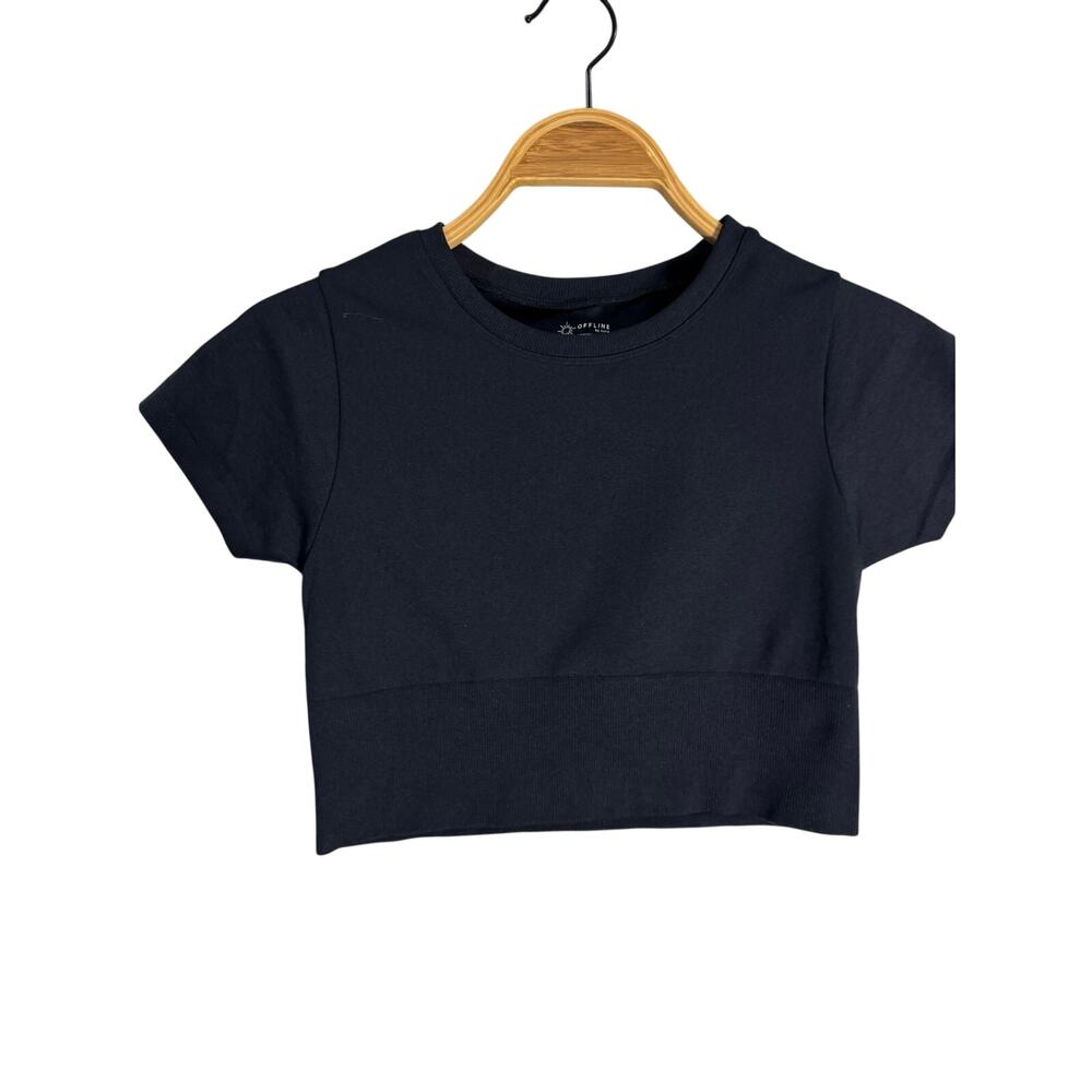 Offline by Aerie Seamless Cropped Top Small